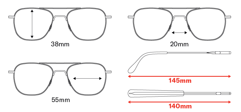Cómo medir su cara para el tamaño de las gafas de sol